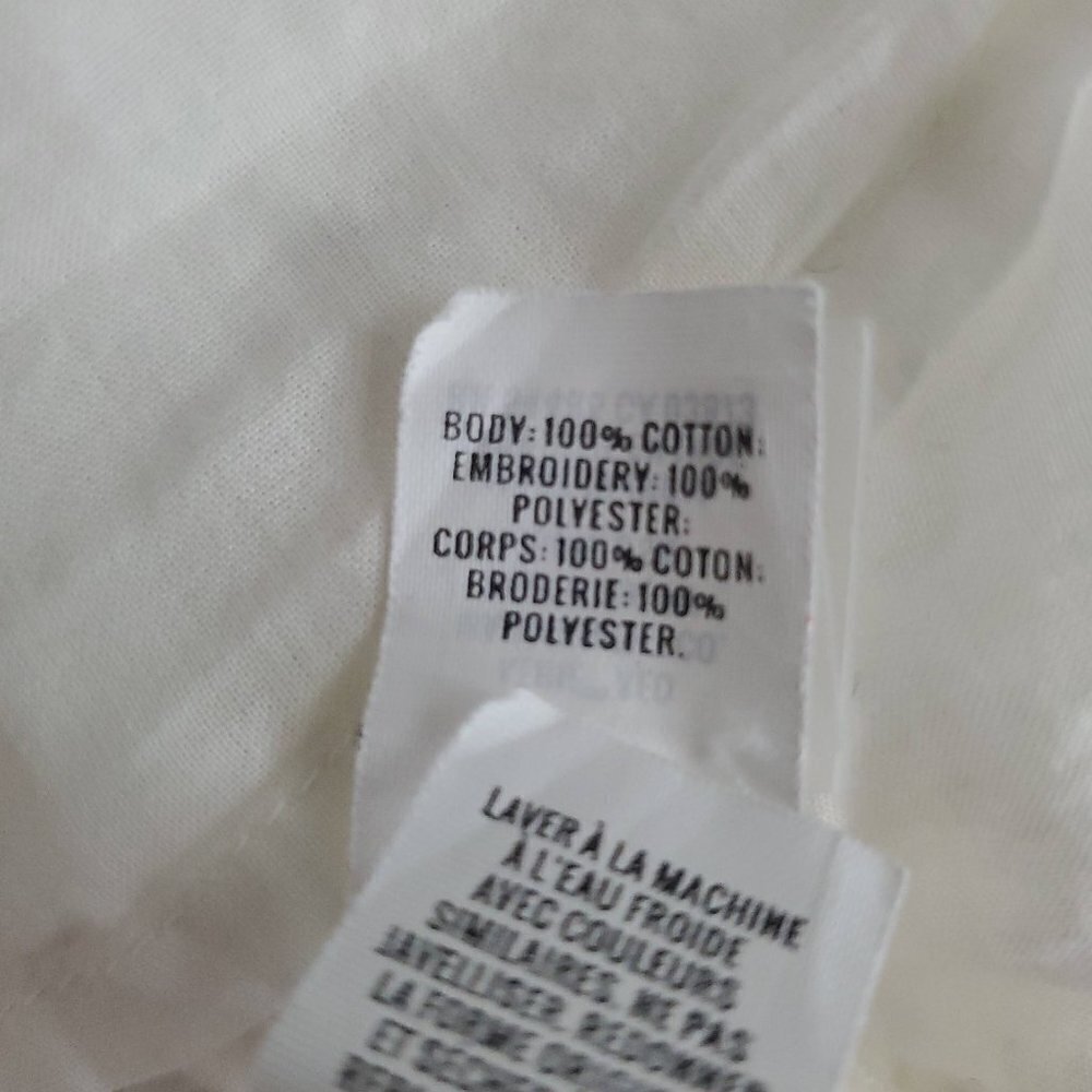 🏆387 Aerie Eyelet Lace Boho Mini Off White Skirt - Picture 7 of 7